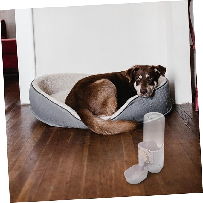 2pcs Pet Water Fountain Dog Water Dispenser Easy Install Cat Dog Bottle