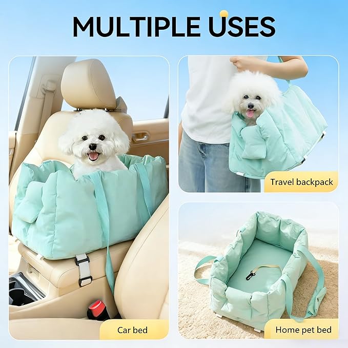 Pet Carrier Bags for Cars, Dog Travel Bags, pet car Seats, Travel Supplies, cat Travel Bags, Small Dog Travel Bags