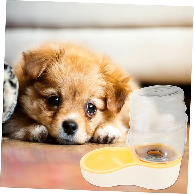 YARNOW 1pc Automatic Pet Water Feeder Lightweight Drinking Bowl for Dogs and Cats Non- Design for Home Use Compact for Easy Placement