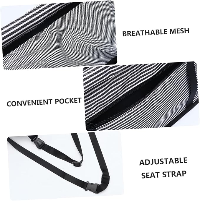 BESPORTBLE Pet Travel Carrier Safety Belt Breathable Dog Car Seat Cover for Cars Easy to Install Pet Seat for Dogs and Convenient Travel