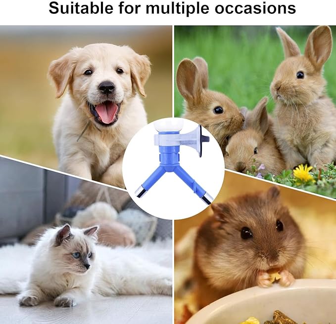Water Feeder Nozzle - Portable Anti-Leaking Water Dispenser - Multifunctional No-Drip Dispenser Fountain Reusable Automatic Dogs Feeder Nozzle for Dogs