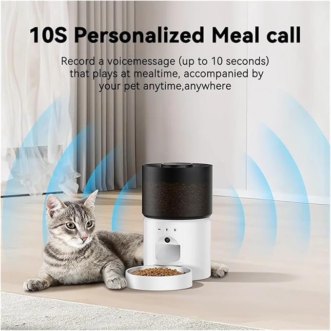 Automatic Dog Feeder with Camera Video Pet Food Dispenser Smart APP Remote Control Auto Feeder for Kitten Cat Accessories