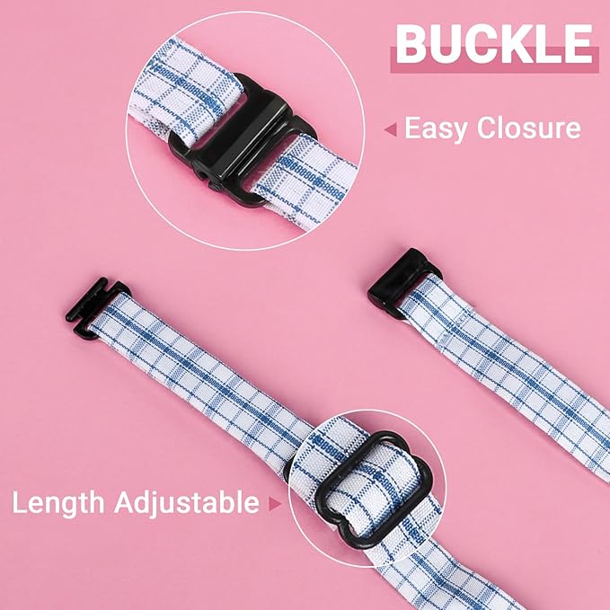 Segarty Small Neckties for Dogs, Dog Neck Bow Ties with Adjustable Collar, Pet Bowties for Small Dogs Cats Puppies Bowties Bulk Grooming Bows for Christmas Thanksgiving Wedding Festival Graduation