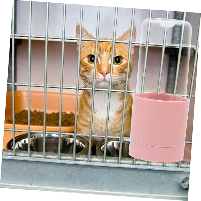 1Pc Automatic Pet Water Dispenser Cat Dog Hanging Water Feeder Durable Material Convenient Design for Pets for Home Travel