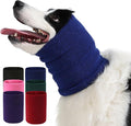 Dog & Cat Calming Band Cat Anxiety Relief Cover,Double Layer Thickened Pet Ears Elastic Neck Band Noise Cancelling Ear Muffs for Anxiety Relief/Noise Protection,Grooming,Thunder,Fireworks