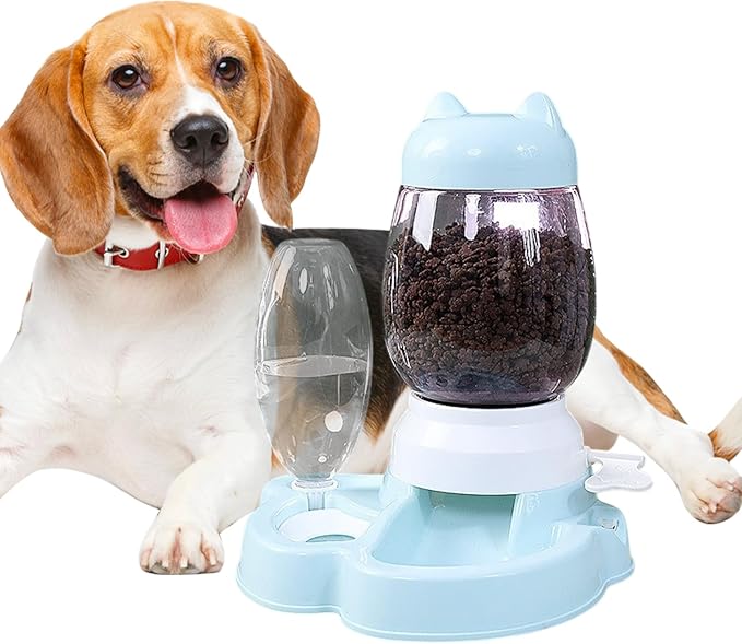 Automatic Dog Feeder, Large Capacity Storage, 1 Piece, Dog Interactive Treat Dispenser Toy, Food Puzzle Slow Feeder, Easy to Disassemble and Clean, for Enrichment Training