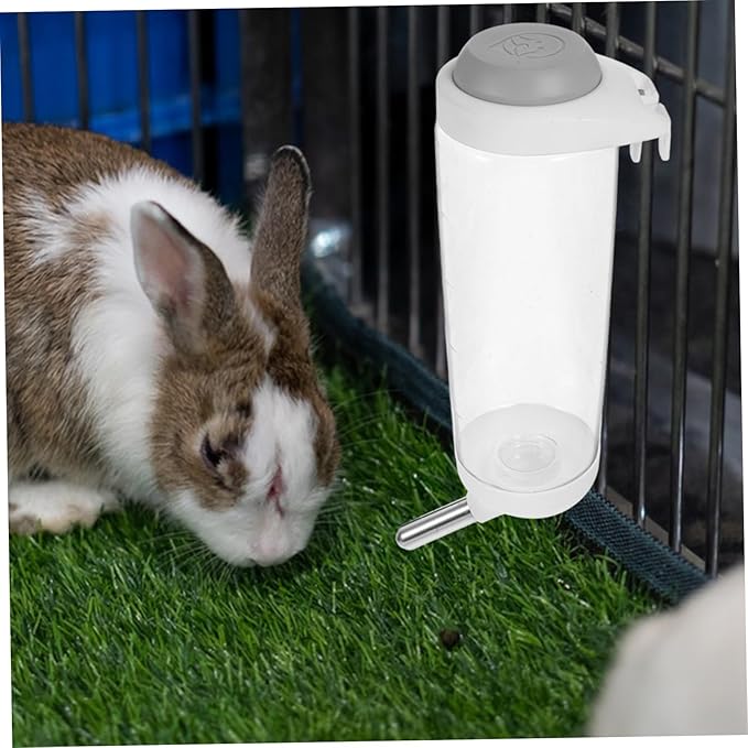 Yardwe 2pcs Pet Accessories Automatic Water Feeder for Dogs Cats Safe Material Easy to Clean