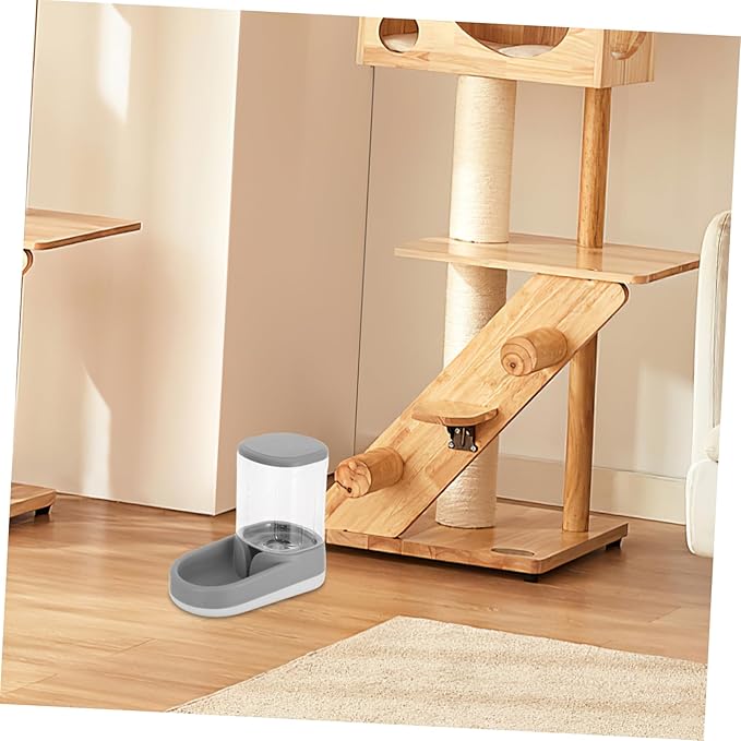 MERRYHAPY Automatic Dog Food Dispenser Capacity Gravity Feeder Cat Water Bowl Timed Feeding for Pet
