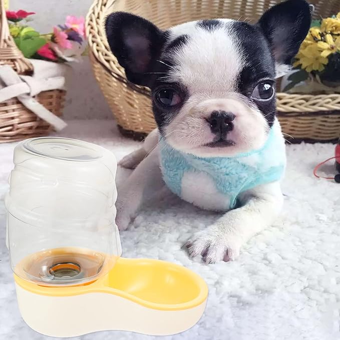 balacoo 1pc Automatic Pet Water Feeder Non- Pet Bowl for Dogs and Cats Unique Design Fixed Water Level for Home Travel