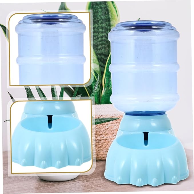 BESPORTBLE Automatic Pet Water Feeder for Dogs and Cats Durable Bowl with Smooth Surface Random Color Drinking Device for Easy Pet Hydration