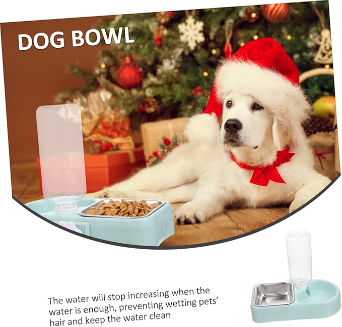 BESPORTBLE Multi-use Feeder Water Dispenser Cat Food Dispenser Auto Dog Feeder Dog Bowls for