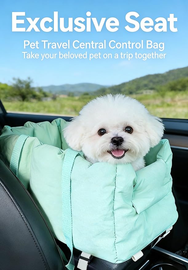 Pet Carrier Bags for Cars, Dog Travel Bags, pet car Seats, Travel Supplies, cat Travel Bags, Small Dog Travel Bags