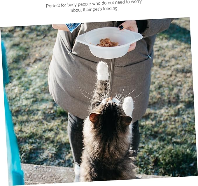 Healifty Automatic Pet Food and Water Dispenser for Dogs and Cats Gray Combo Feeder Bowl Easy to Fill and Saving Household Pet Supply