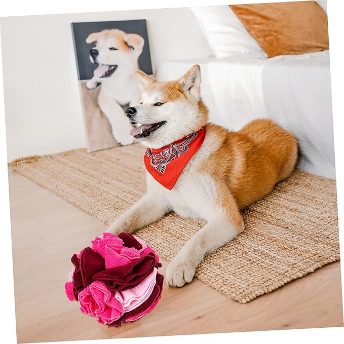 Pet Sniffing Balls Dog Enrichment Toys Puppy Toys for Teething Mentally Stimulating Dog Supply Pet Training Balls