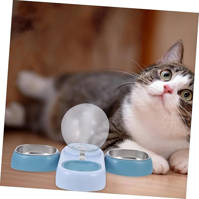Automatic Pet Water Dispenser Durable Transparent Water Feeder for Cats Dogs and Pets Practical Smooth Design for Home and Outdoor Use