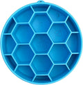 SodaPup Honeycomb Enrichment Bowl – Durable Enrichment Feeder Made in USA from Non-Toxic, Pet-Safe, Food Safe Material for Mental Stimulation, Slowing Down Eating, Healthy Digestion, & More