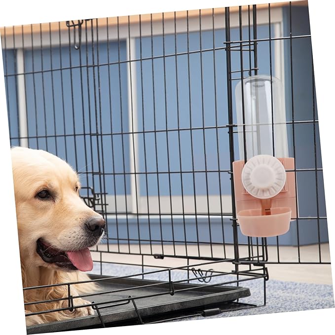 SUPVOX 2pcs Pet Water Dispenser Cat Dog Hanging Bottle Automatic Feeder Volume Safe for Pets