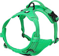 TRUE LOVE Adjustable No-Pull Dog Harness Reflective Pup Vest Harnesses Comfortable Control Brilliant Colors Truelove TLH5651(Grass Green,XL)