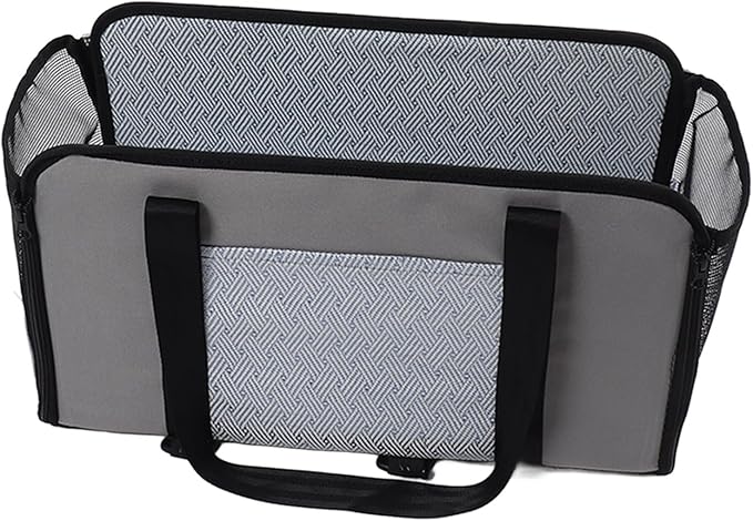 Dog Car Basket Cat Chair for Booster Seat Console Pet for Nest for Nest Polyester 600Dpu Small Automobile for Vehicle Chair Seat Kitten Chaise Lounges