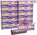 Dog Waste Depot® Depot Doggies™ - Purple - Lavender Scented - 65% (PCR) Post Consumer Recycled Dog Waste Roll Bags - 50% thicker than competitor, fits the House dispenser (10 Rolls = 2000 bags)