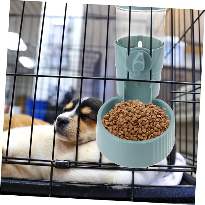 VANZACK Hanging Cat Feeder Automatic Pet Food Bowl Detachable Design for Easy Cleaning Unique Non-Overturn Feature for Dogs and Cats Healthy Material
