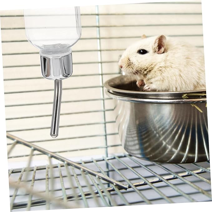 ibasenice Pet Automatic Water Feeder Hanging Dog Water Dispenser for Pets Leak Design Convenient Access to Fresh Water for Cats and Dogs Transparent