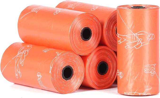 Glad for Pets Large Dog Waste Bags, Scented, Tear-Resistant, 36 Rolls Total - Heavy Duty Dog Poop Bags for Fast and Easy Animal Waste Cleanup - 6 Rolls Per Pack - 6 Pack