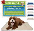 Pet Dreams Dog Crate Pad - Washable Kennel Mat, Crate Pads for Dog Cages, Non-Toxic, Flat Indoor Cat Bed, Fits iCrate 18, 24, 30, 36, 42, 48 Inches (Khaki, Large, 36")