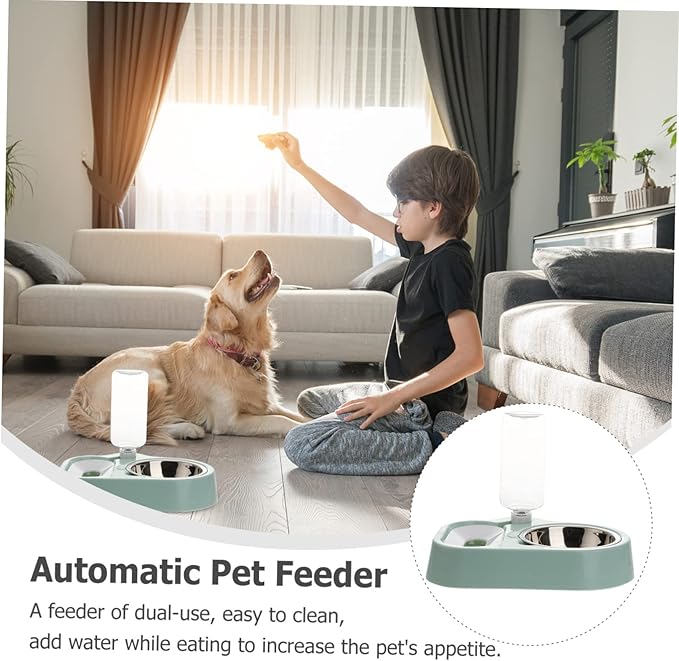BESPORTBLE Automatic Pet Feeder Water Dispenser for Dogs Cat Pet Supplies Easy Clean