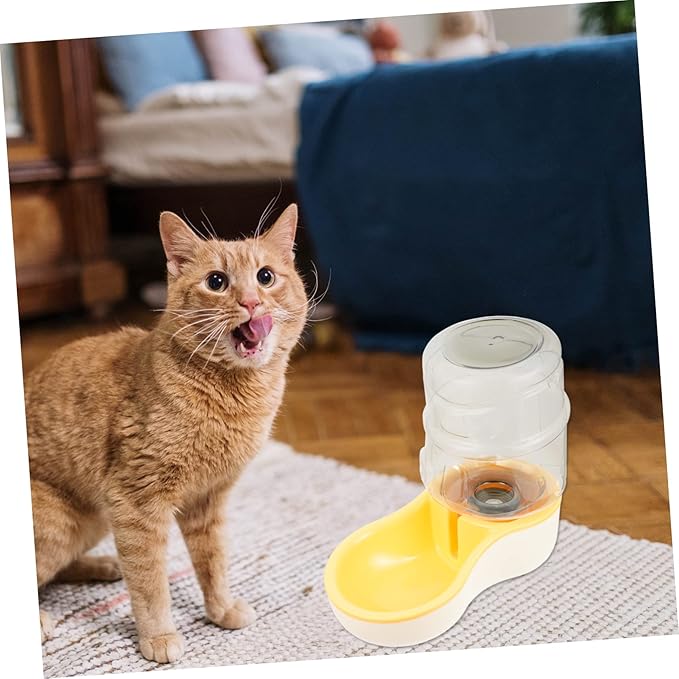 Totority 1pc Automatic Pet Water Feeder Lightweight Dog Water Bowl Capacity for Cats and Dogs Non- Design for Steady Use