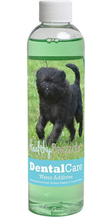 Healthy Breeds Dog Dental Care Water Additive for Affenpinscher - Helps Freshen Breath, Reduce Plaque & Control Tartar - Mint Flavor - 8 oz