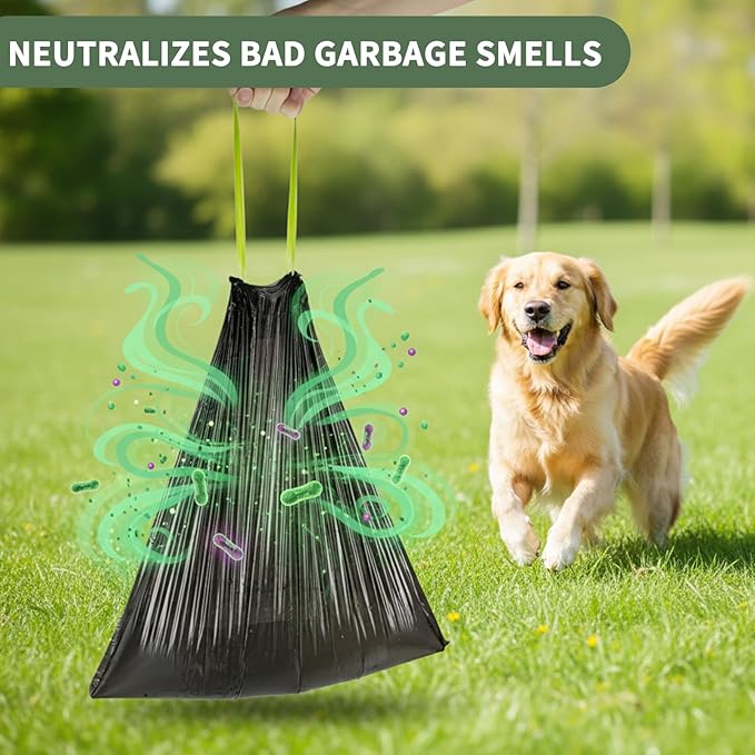 Replacement Bags Compatible with Pupzle,Portable Drawstring Refill Scooper Bags For Side Clips,Swivel Bin,Dog Poop,75PCS