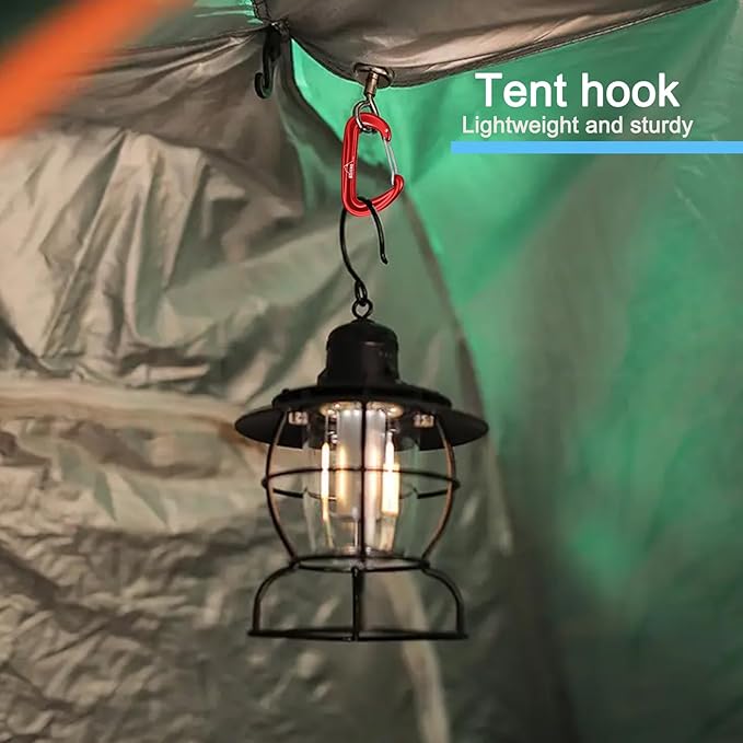 BEIFENG Heavy Duty Lightweight Locking Carabiner Clips D Ring for Camping Hiking Outdoor Gym etc, Carabiner with Lock Small Carabiners for Dog Leash & Harness