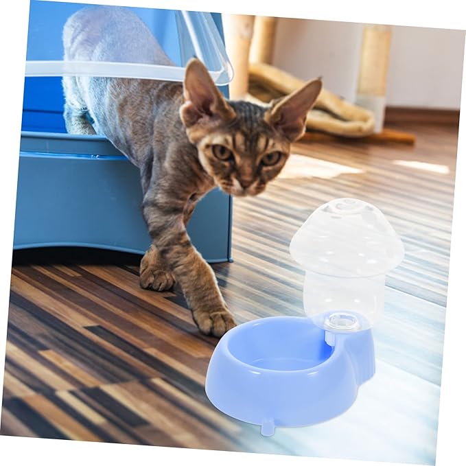 Pet Accessory Automatic Feeder Water Dispenser Compact and Clean for Cats and Dogs
