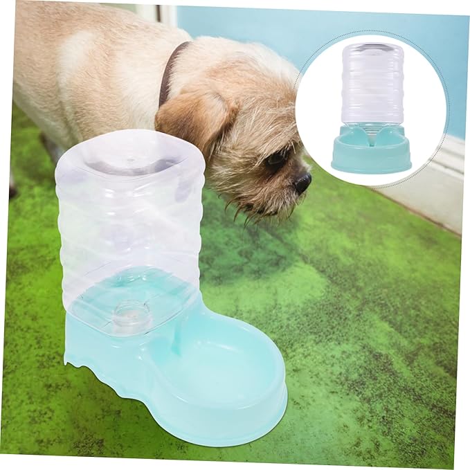 VANZACK Automatic Cat Water Fountain Cat Feeder Pet Feeder Dispenser for Dogs Bowl Easy to Clean