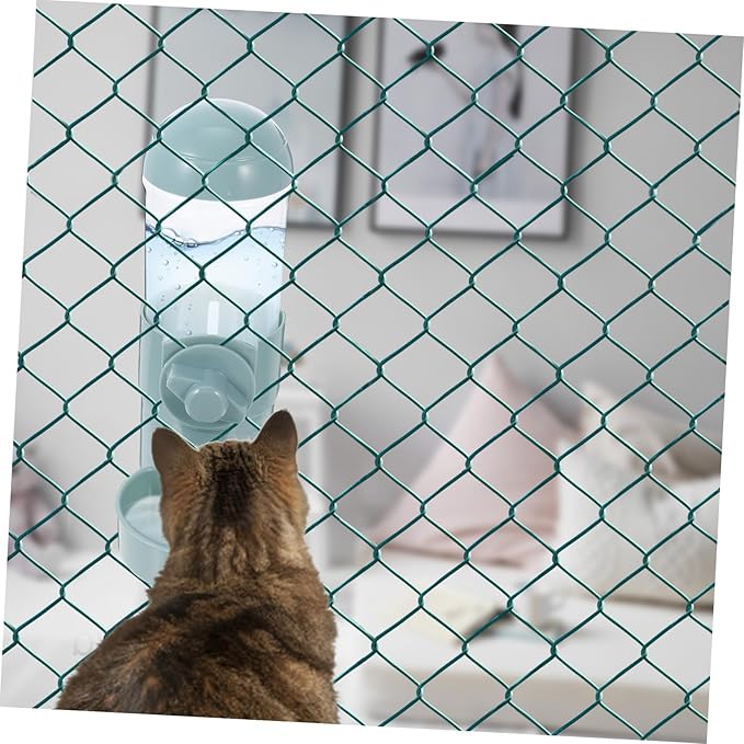 GANAZONO Pet Feeding Supply Cat Dog Cage Water Feeder Automatic Waterer Capacity Compact Design