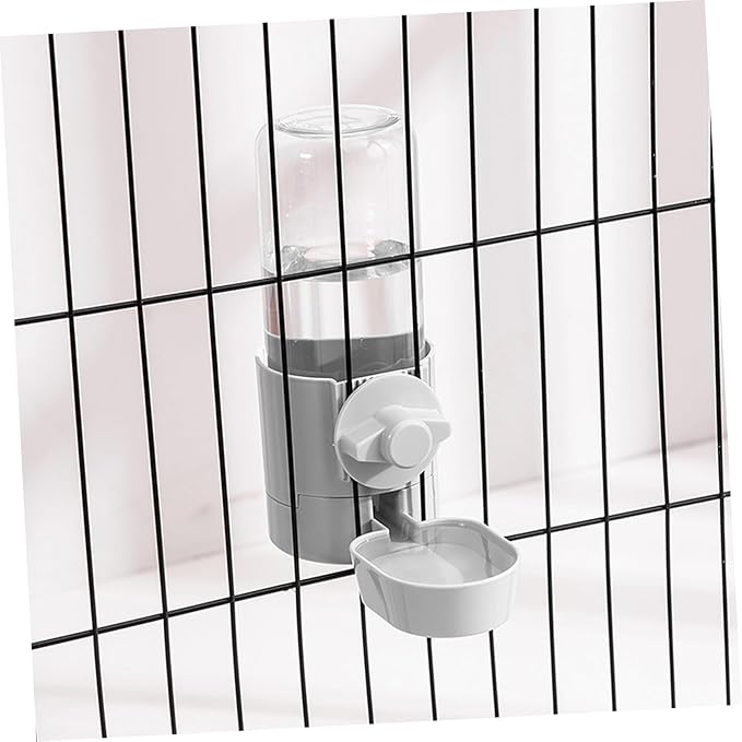 VICASKY Pet Water Holder Automatic Pet Water Feeder Hanging Drinking Fountain for Dogs Cats Rabbits Safe Material