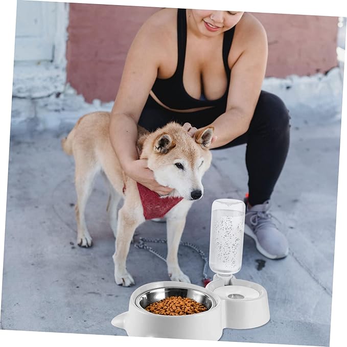 Automatic Water Dispenser Pet Feeder Food Grade Dog Water Bowl Feeder Capacity Convenient and Cats