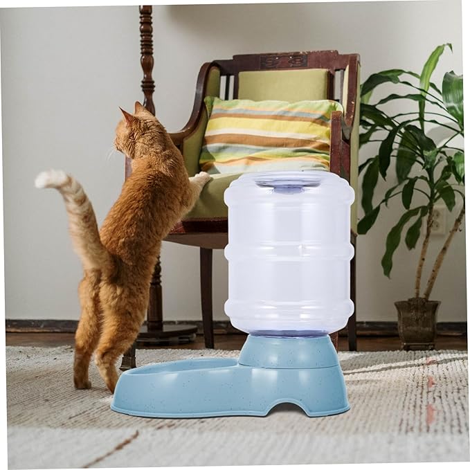 POPETPOP Automatic Dog Water Dispenser Large Capacity Self Filling Pet Water Feeder Easy to Use Material for Dogs and Cats Ensures Healthy Hydration