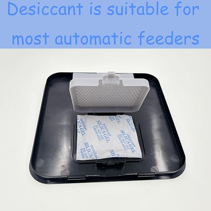 12-Pack Replacement Desiccant Bags for Voluas Automatic Pet Feeders Cat Dog Feeders Desiccant Bag (12)