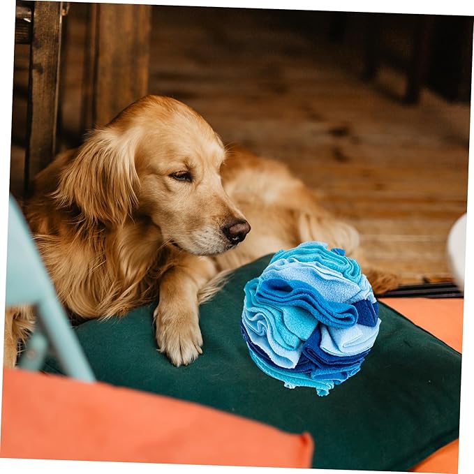 Upgraded PET Sniffing Ball Interactive Dog Sniffing Toy for Slow Feeding Treat Dispensing Sturdy Food-Grade Material for Training Engaging Play