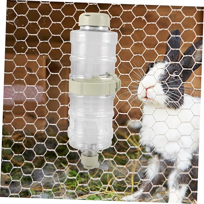 Pet Water Dispenser for Small Animals Leakproof Hanging Dog Water Bottle Automatic Feeder for Chinchillas and Guinea Pigs Capacity and Design