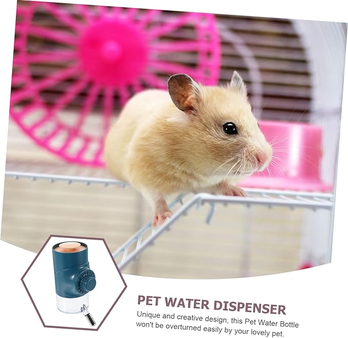 Pet Water Feeder Leak Automatic Water Dispenser for Dogs Cats Jazz Easy to Use Hanging Design Keeps Water Dry for