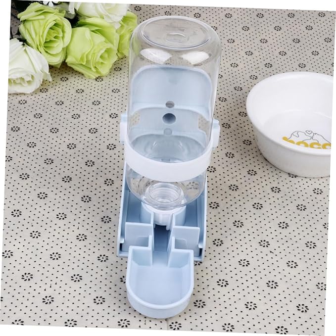 DOITOOL 2pcs Pet Water Feeder Automatic Dog Cat Water Dispenser Leakproof Eco-Friendly Easy to Install for Pet Cage