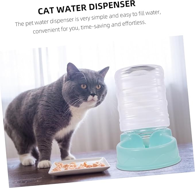 Automatic Dog Water Dispenser Pet Water Fountain for Cats and Dogs Stylish Design for Home Use Easy to and Maintain Safe Material