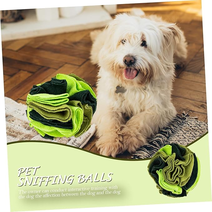Pet Sniffing Ball Dog Sniffing Snack Ball Pet Dog Plaything for Training and Exercise