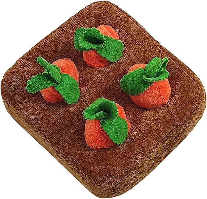 Snuffle Mat Dogs, Foraging Puzzle, Flannel Pearl Cotton, Puppy Enrichment Pad, Interactive Feeding Mat, Nose Work Toy, for Training, Boredom Relief, Indoor Play