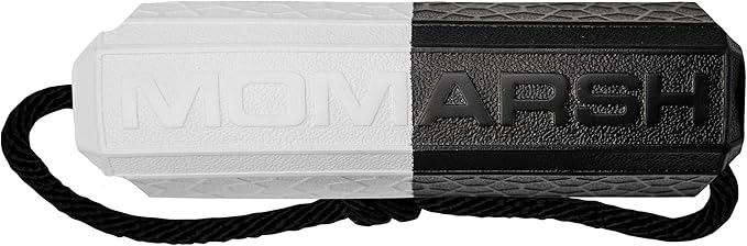 Momarsh Floating Dog Training Bumper | Durable Dummy with Easy Launch Rope | Advanced Waterfowl Hunting Retriever Dog Tool | Enhance Agility and Obedience