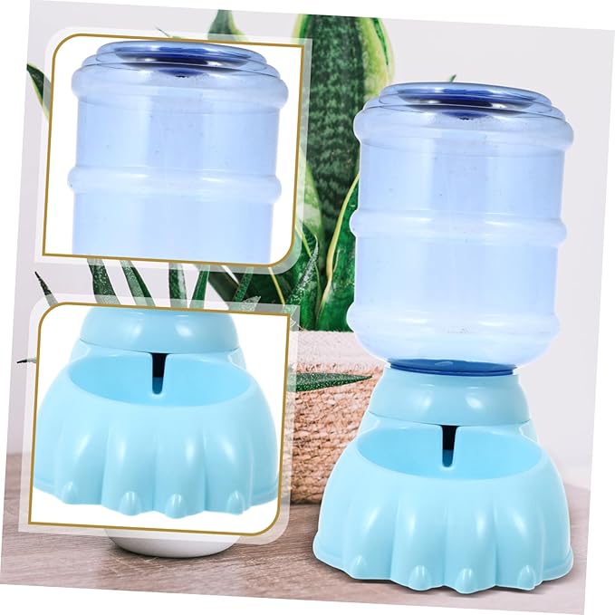 Automatic Dog Water Dispenser Gravity Pet Water Bowl Easy Clean for Cats Dogs Random Color