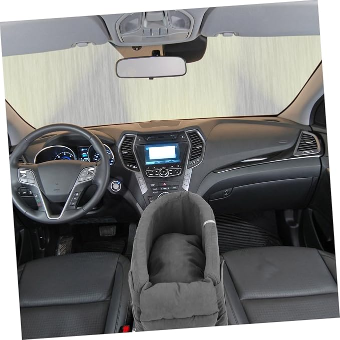 Yardwe Car Dog Cushion Seat Non- Pet Car Bed Travel Cushion for Dogs Easy to Protects Against Stains and Marks for Backseat Use